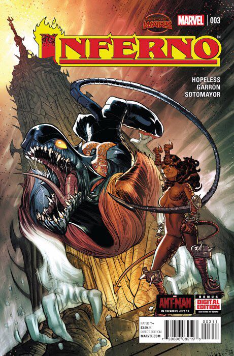 Inferno - Marvel Comics (3 - Sep 2015) comic book collectible [Barcode 75960608219300311] - Main Image 1