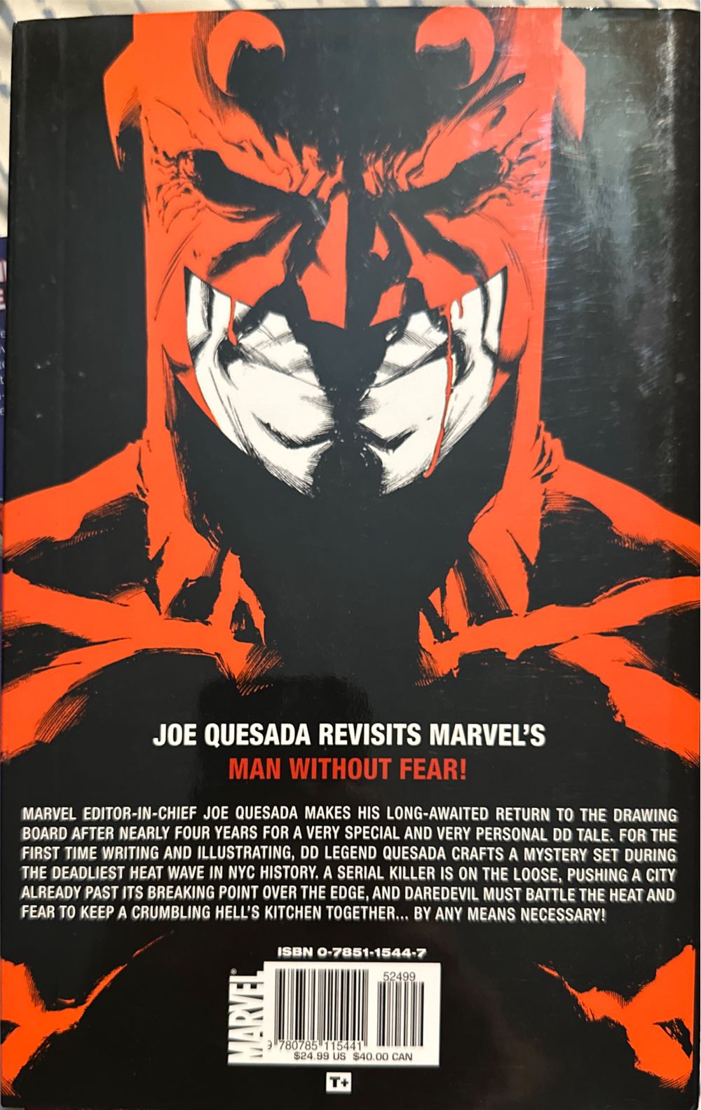 Daredevil Father - Marvel comic book collectible [Barcode 9780785115441] - Main Image 2