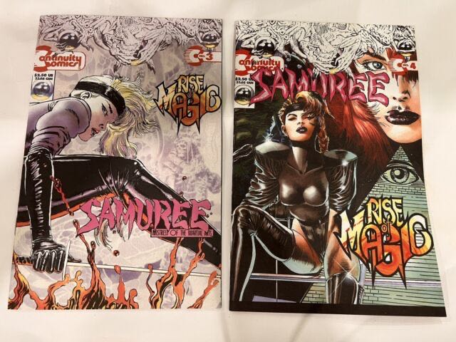 Samuree Mistress Of The Martial Arts - Continuity Comics (5 - Apr 1989) comic book collectible [Barcode 071896474626] - Main Image 3