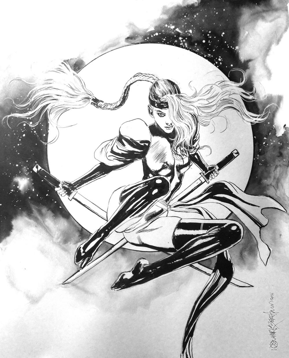 Samuree Mistress Of The Martial Arts - Continuity Comics (2 - 08/1987) comic book collectible [Barcode 071896474626] - Main Image 3