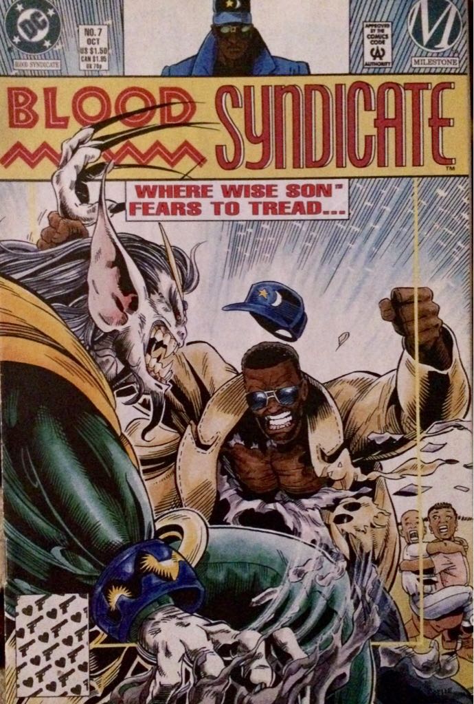 Blood Syndicate  (7) comic book collectible [Barcode 070992306756] - Main Image 1