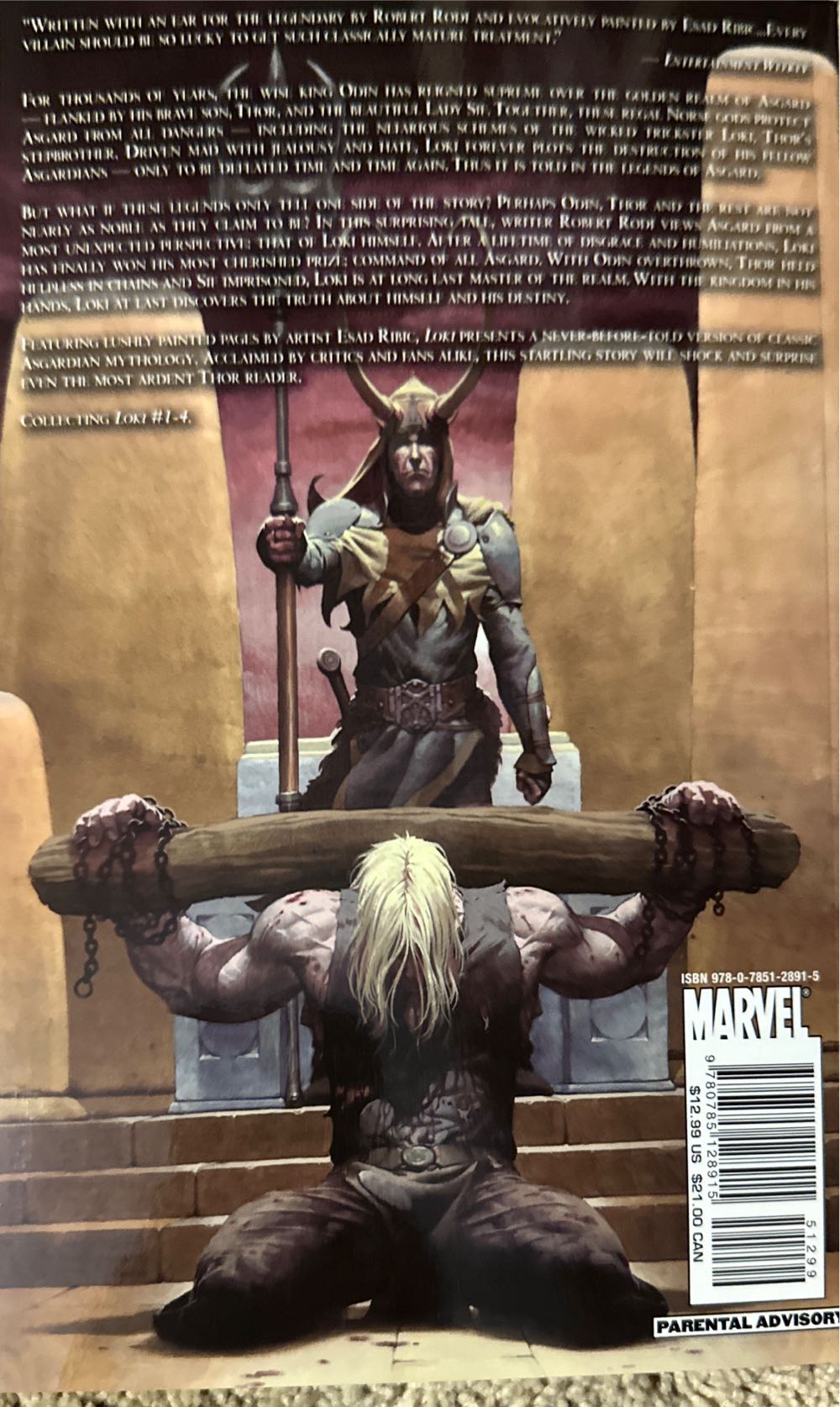 Loki - Marvel (1-4) comic book collectible [Barcode 9780785128915] - Main Image 2