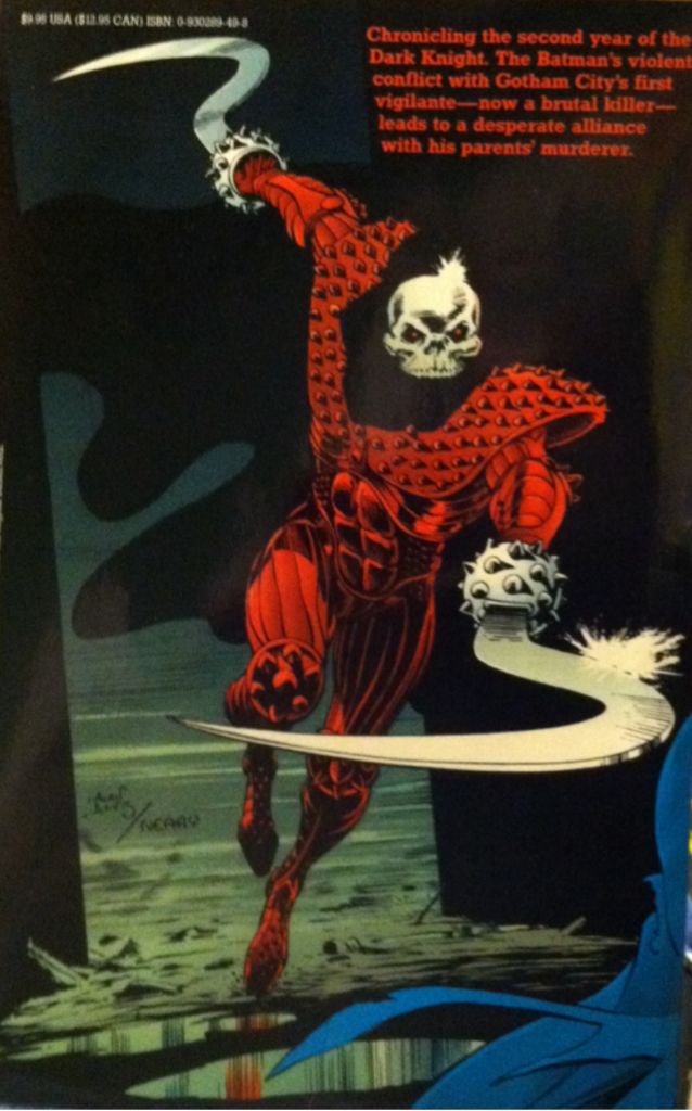 Batman: Year Two (1990) - DC (Detective Comics) (1 - Jun 1990) comic book collectible [Barcode 0930289498] - Main Image 2