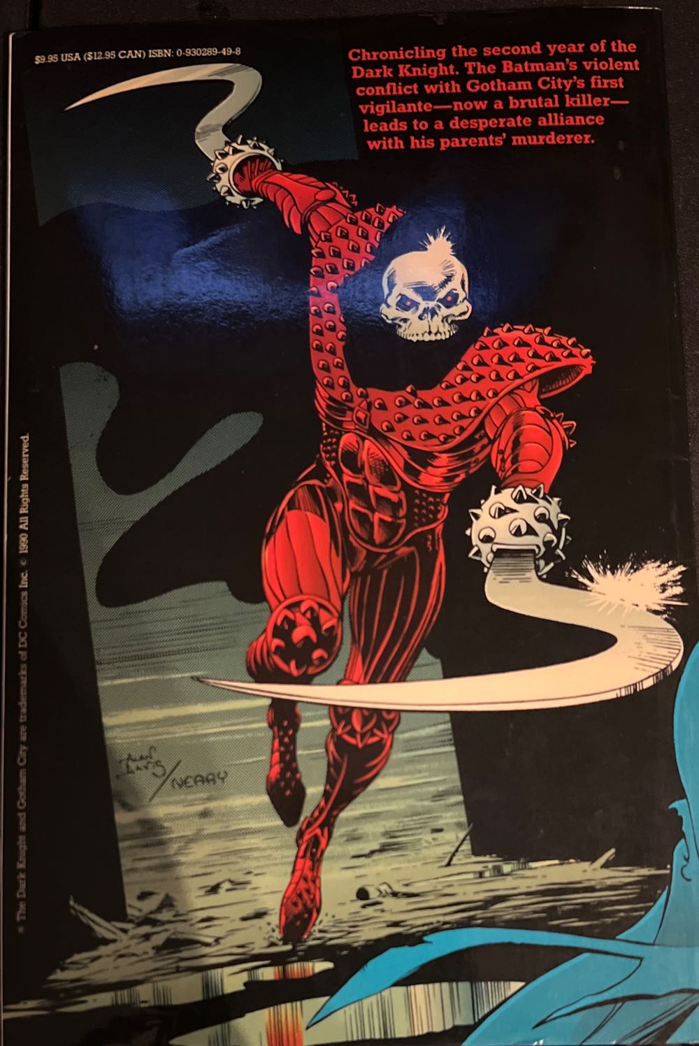 Batman: Year Two - DC Comics (Feb 1990) comic book collectible [Barcode 9781852862619] - Main Image 2