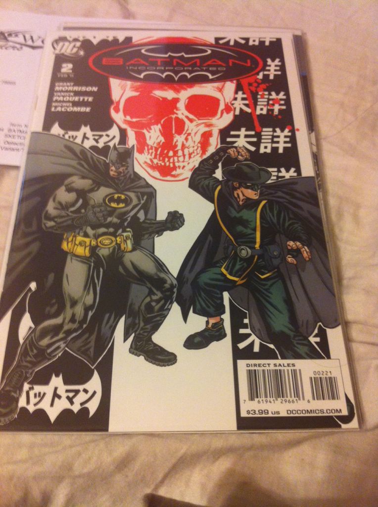 Batman Incorporated - DC Comics (2 - 02/2011) comic book collectible [Barcode 761941306421] - Main Image 1