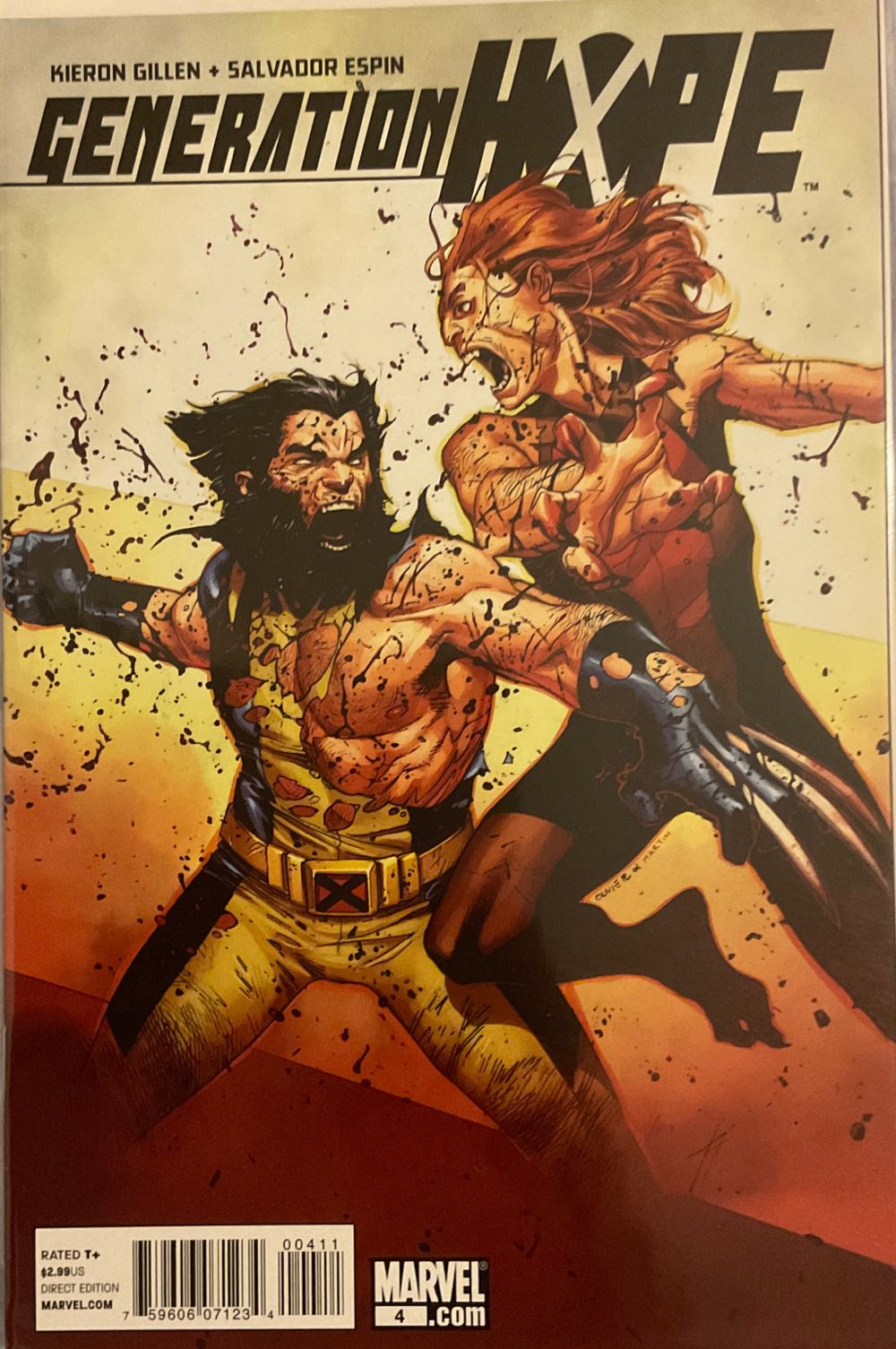 Generation Hope (2010) - Marvel (4 - Apr 2011) comic book collectible [Barcode 75960607123400411] - Main Image 2