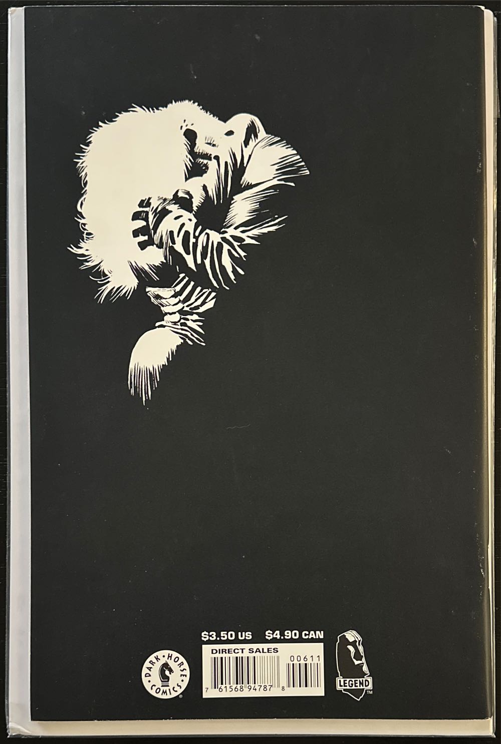 Sin City: That Yellow Bastard - Dark Horse (6 - Jul 1996) comic book collectible [Barcode 761568947878] - Main Image 2