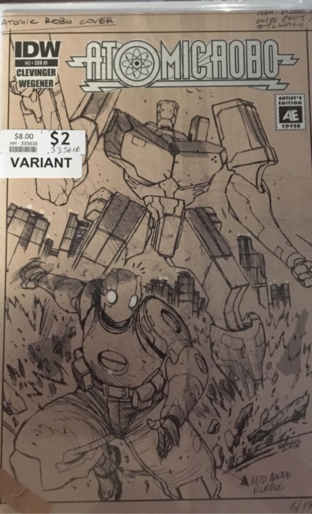 Atomic Robo  (2) comic book collectible [Barcode 811316010146] - Main Image 1