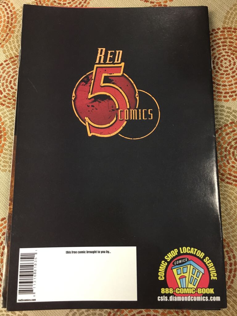 Atomic Robo: FCBD  (1) comic book collectible [Barcode 811316010146] - Main Image 2