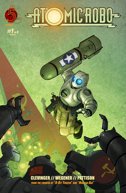 Atomic Robo - Jetpack Press comic book collectible - Main Image 1