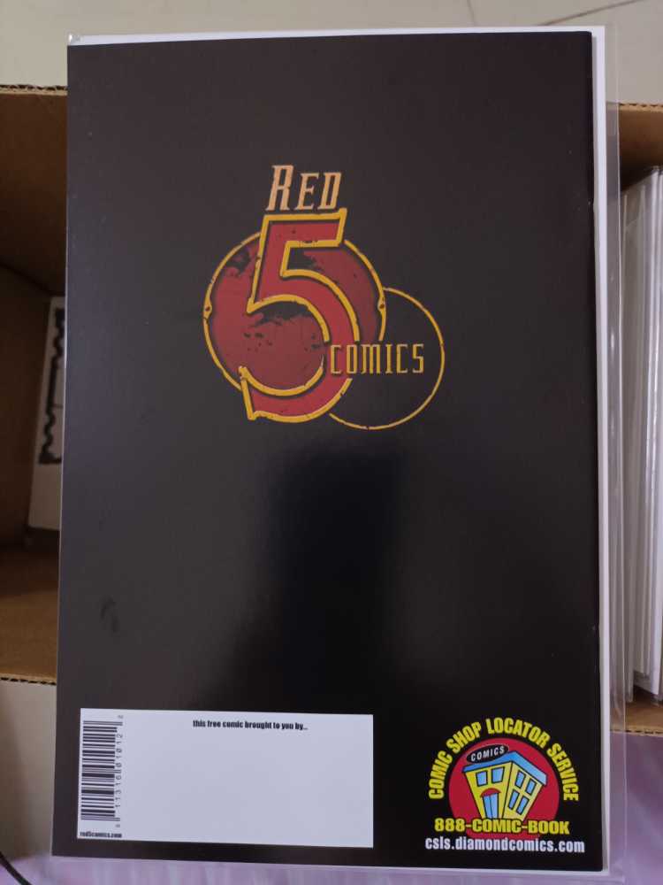 Atomic Robo - Jetpack Press comic book collectible - Main Image 2