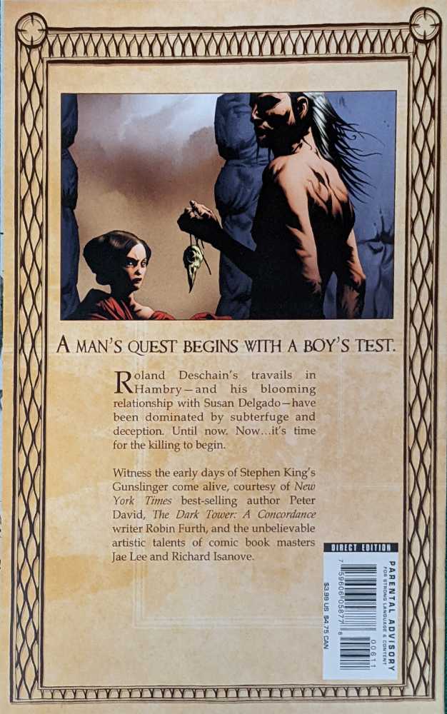 The Dark Tower: The Gunslinger Born - Marvel Comcs (6 - Sep 2007) comic book collectible [Barcode 75960605877800611] - Main Image 2