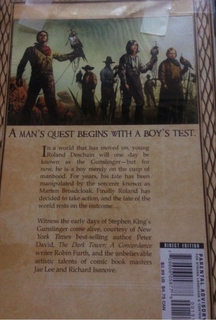 The Dark Tower: The Gunslinger Born - Marvel Comics (1 - Jun 2007) comic book collectible [Barcode 75960605877800151] - Main Image 2