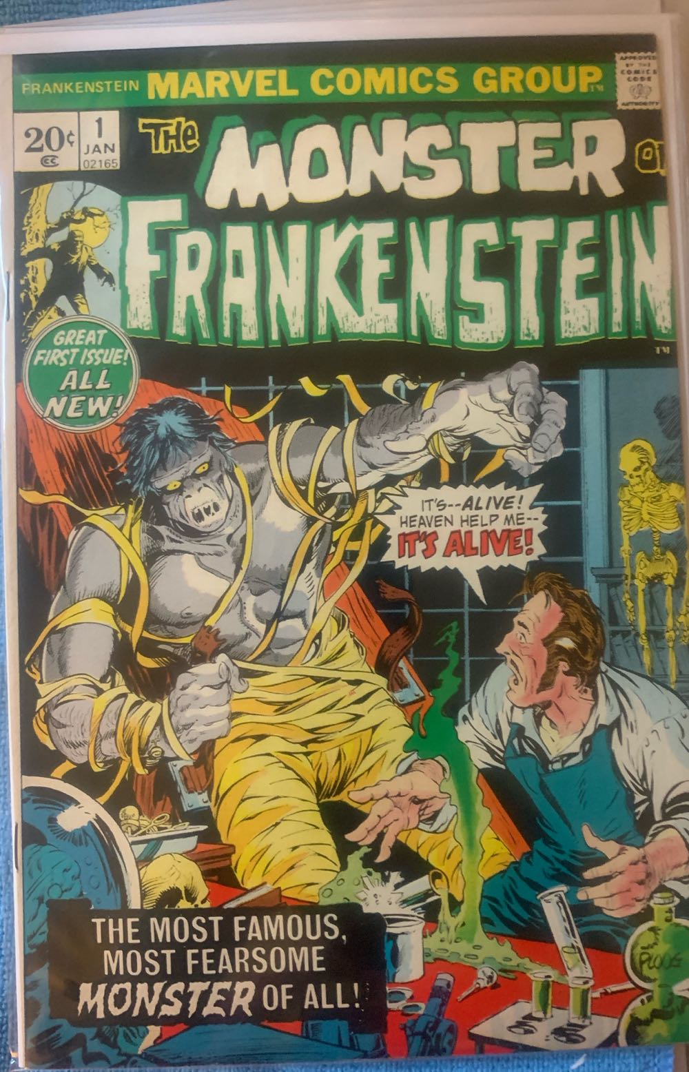 Frankenstein - Marvel Comics (1 - 01/1973) comic book collectible [Barcode 9788572324168] - Main Image 3