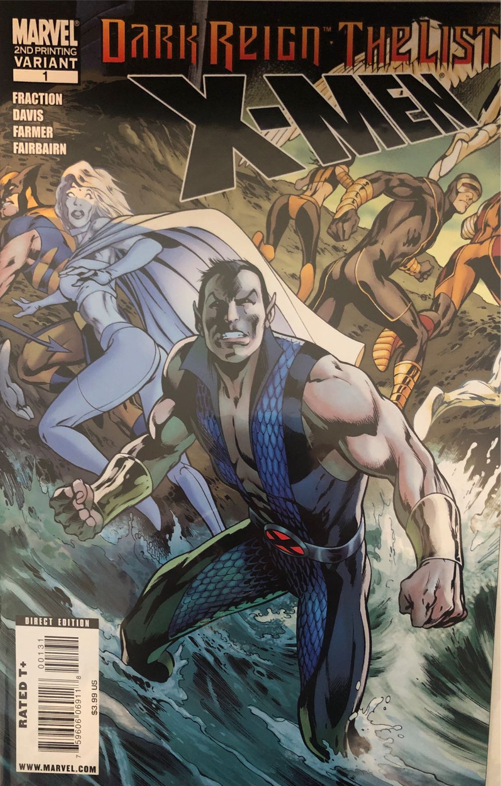 Dark Reign The List: X-Men - Marvel (1 - Nov 2009) comic book collectible [Barcode 759606069118] - Main Image 2