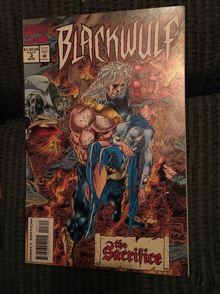 Blackwulf - Marvel Comics (3 - Aug 1994) comic book collectible [Barcode 75960601201500311] - Main Image 1