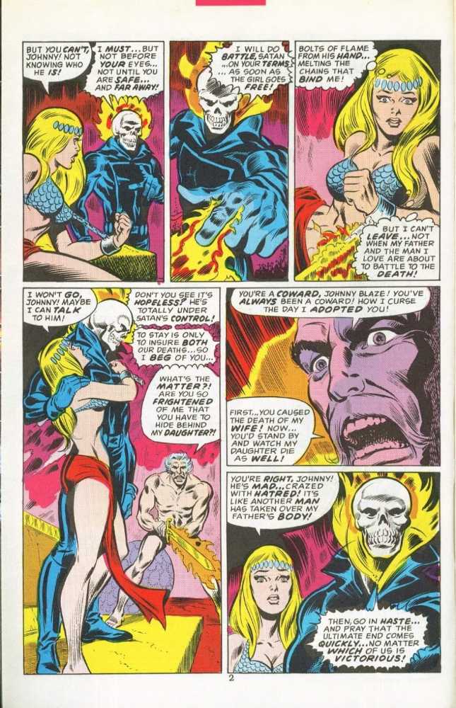 Original Ghost Rider, The - Marvel (4 - Oct 1992) comic book collectible [Barcode 071486020271] - Main Image 3