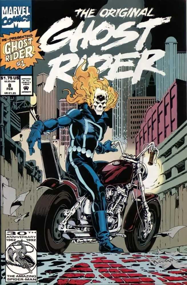 Original Ghost Rider, The - Marvel Comics (8 - Feb 1993) comic book collectible [Barcode 071486020271] - Main Image 2