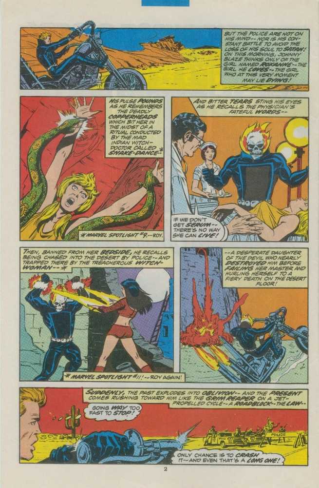Original Ghost Rider, The - Marvel Comics (8 - Feb 1993) comic book collectible [Barcode 071486020271] - Main Image 3