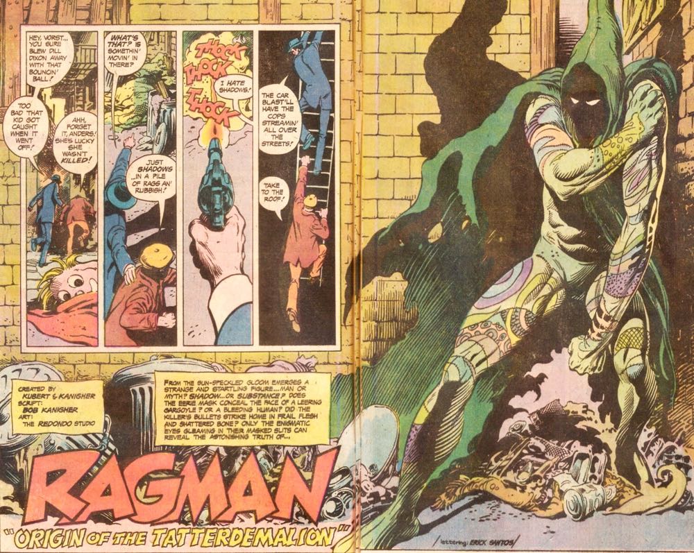 Ragman - DC Comics (1 - Aug 1976) comic book collectible [Barcode 7619412990500111] - Main Image 2