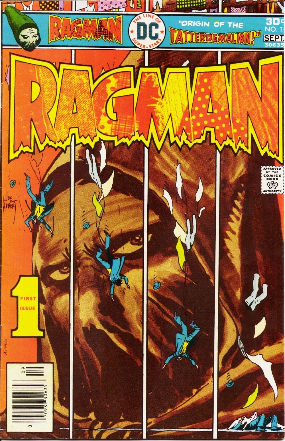 Ragman - DC (Detective Comics) (1 - Sep 1976) comic book collectible [Barcode 070989306356] - Main Image 2