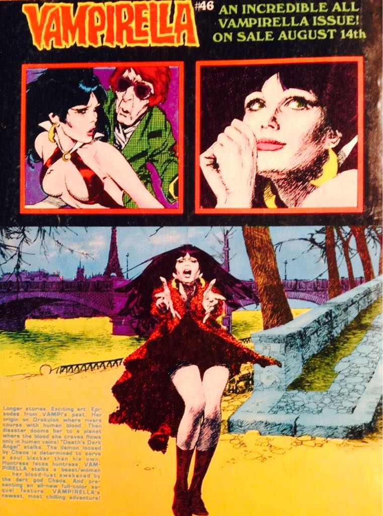 Vampirella - Warren Publishing (45 - Sep 1975) comic book collectible - Main Image 2