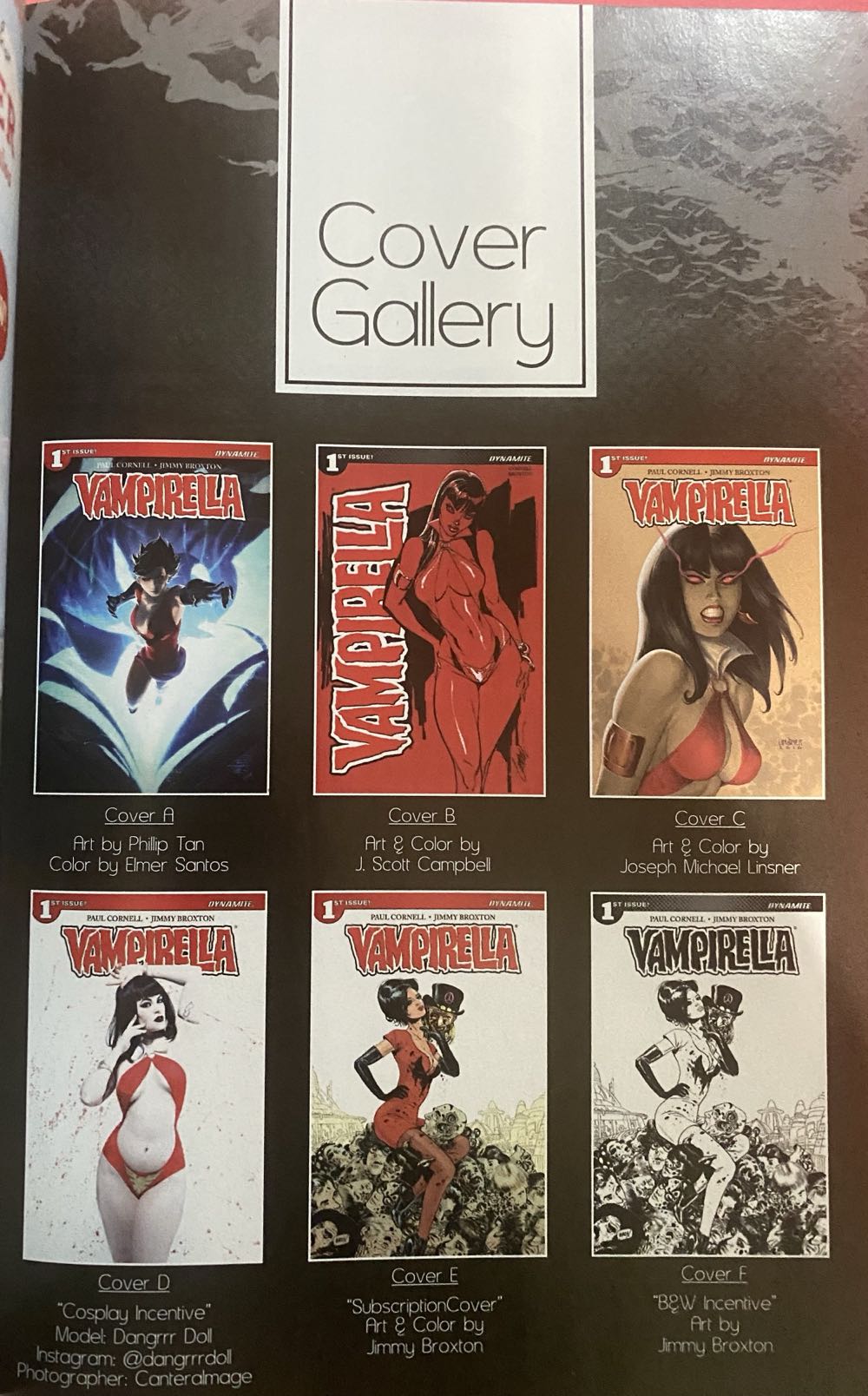 Vampirella (2017 Dynamite)#1B - Dynamite Entertainment (1) comic book collectible - Main Image 3