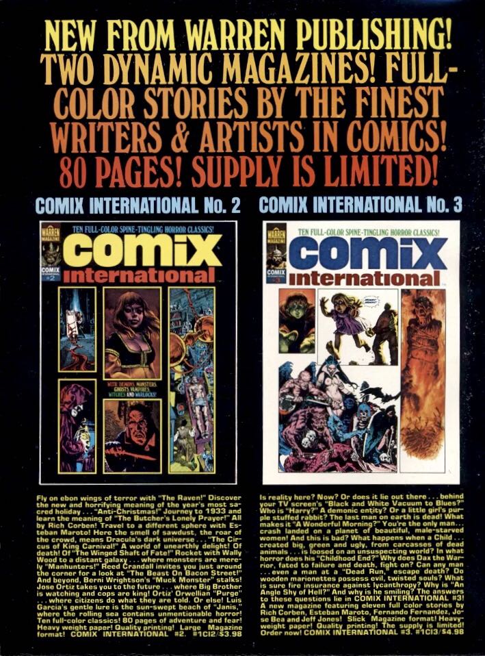 Vampirella - Warren Publishing (52 - Jul 1976) comic book collectible - Main Image 2