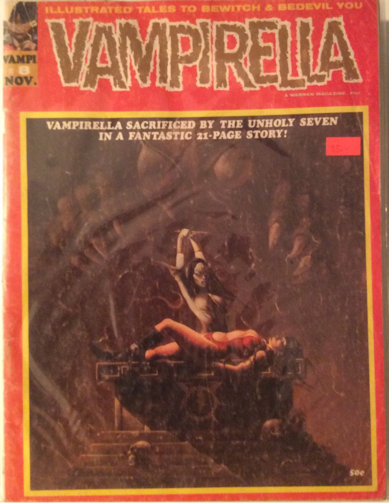 Vampirella (Warren) - Warren Publishing Co. (8 - Nov 1970) comic book collectible - Main Image 1