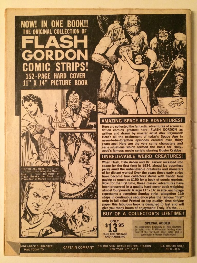 Vampirella (Warren) - Warren Publishing Co. (8 - Nov 1970) comic book collectible - Main Image 2
