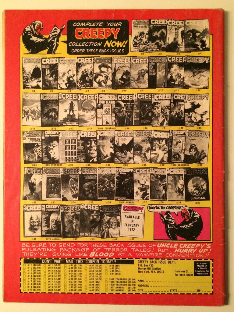 Vampirella (Warren) - Warren Publishing Co. (16 - Apr 1972) comic book collectible - Main Image 2