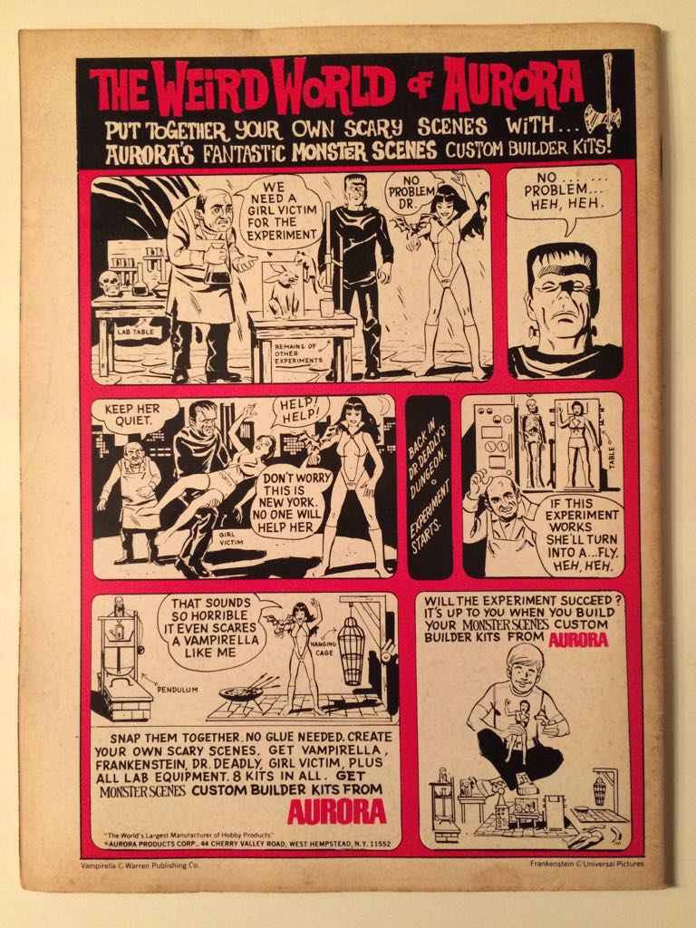 Vampirella (Warren) - Warren Publishing Co. (12 - Jul 1971) comic book collectible - Main Image 2