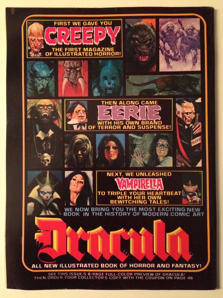 Vampirella (Warren) - Warren Publishing Co. (22 - Mar 1973) comic book collectible - Main Image 2