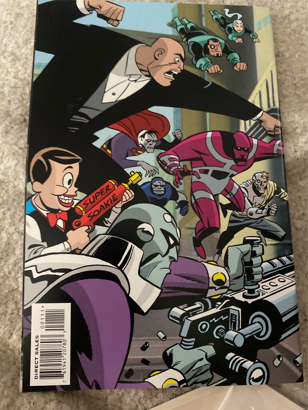 Superman Adventures (Vol. 1) - DC Comics (1 - Nov 1996) comic book collectible [Barcode 76194120780300111] - Main Image 2