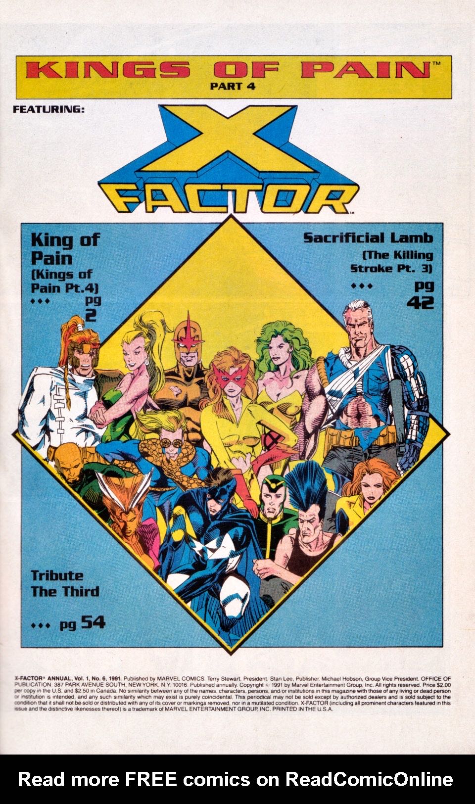 X-Factor: Annual - Marvel Comics (6 - Dec 1991) comic book collectible - Main Image 3