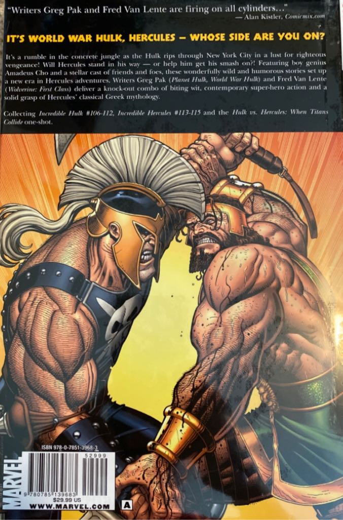Incredible Hercules: Smash Of The Titans, The  (1) comic book collectible [Barcode 9780785139683] - Main Image 2