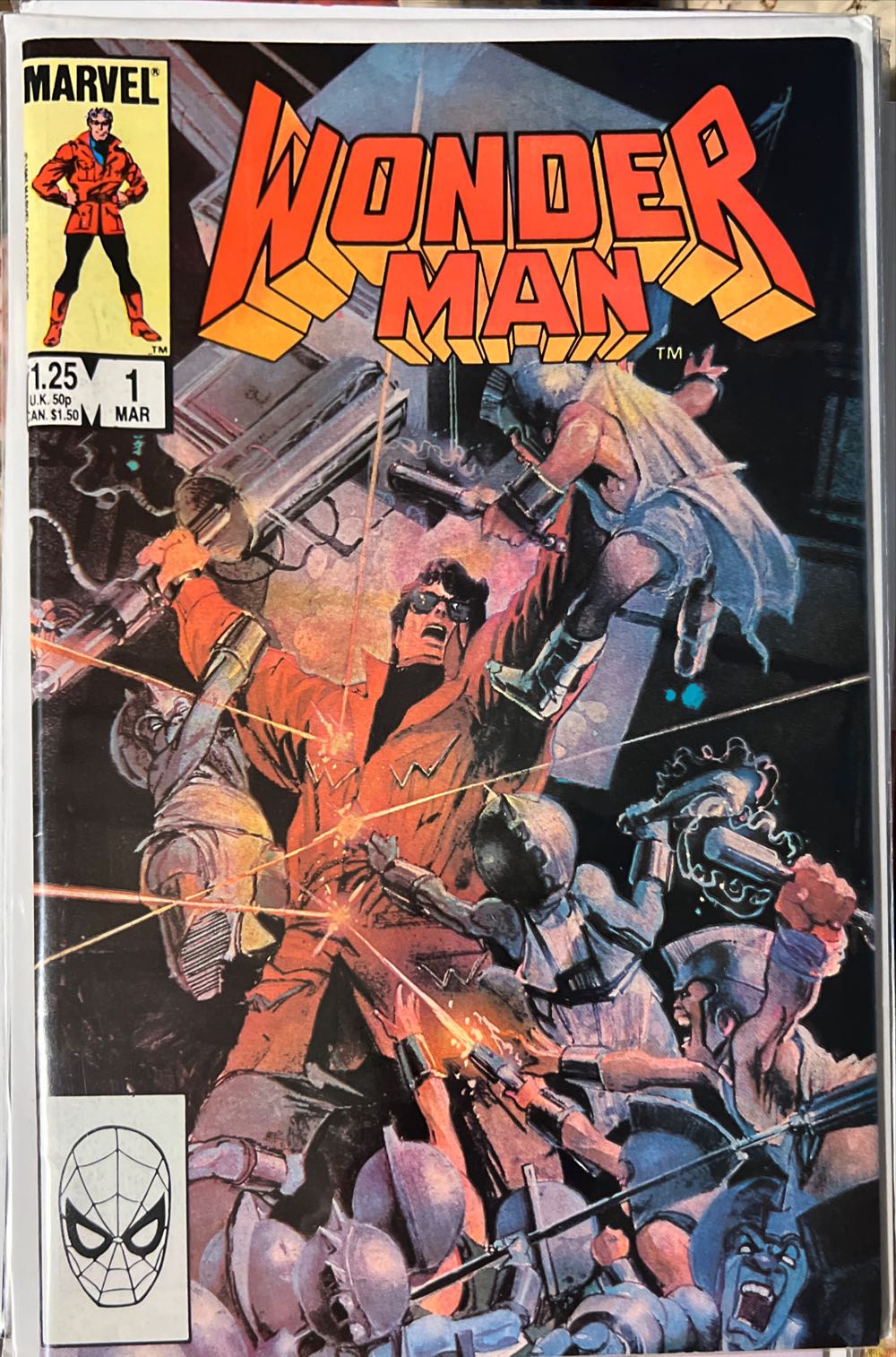 Wonder Man - Marvel Comics (1 - 03/1986) comic book collectible [Barcode 071486028239] - Main Image 2