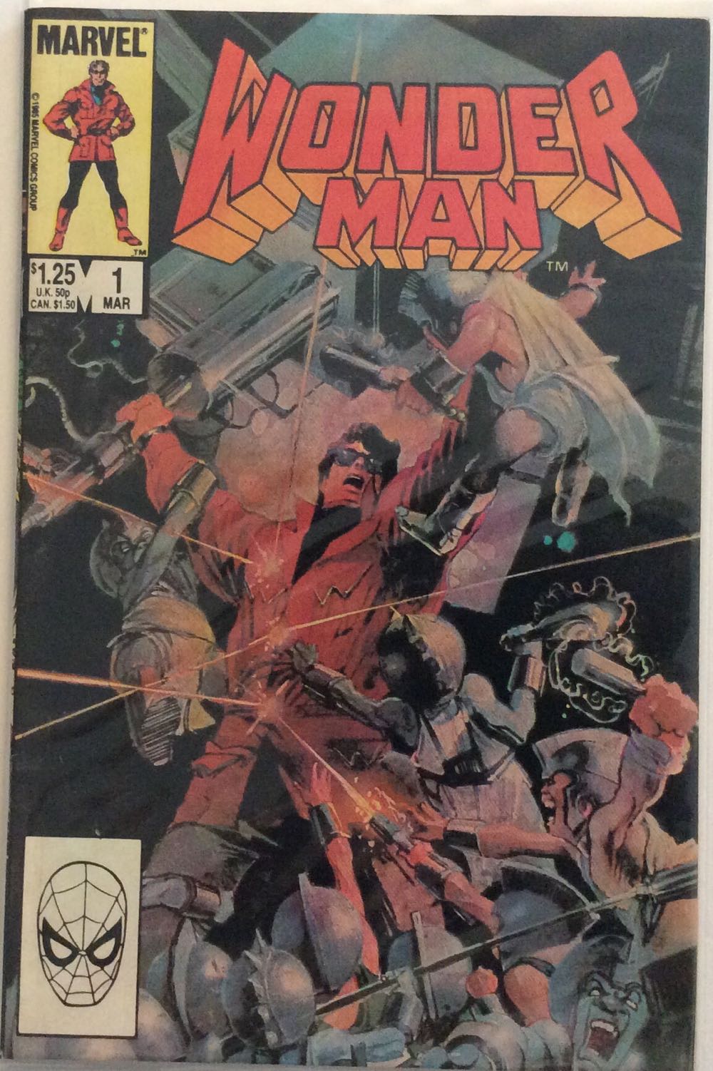 Wonder Man - Marvel Comics (1 - Mar 1985) comic book collectible [Barcode 71480176] - Main Image 2