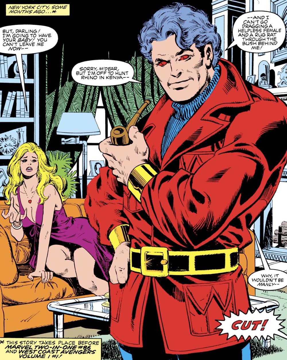 Wonder Man - Marvel (4 - Dec 1991) comic book collectible [Barcode 071486017677] - Main Image 3