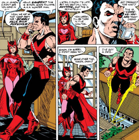 Wonder Man - Marvel (4 - Dec 1991) comic book collectible [Barcode 071486017677] - Main Image 4