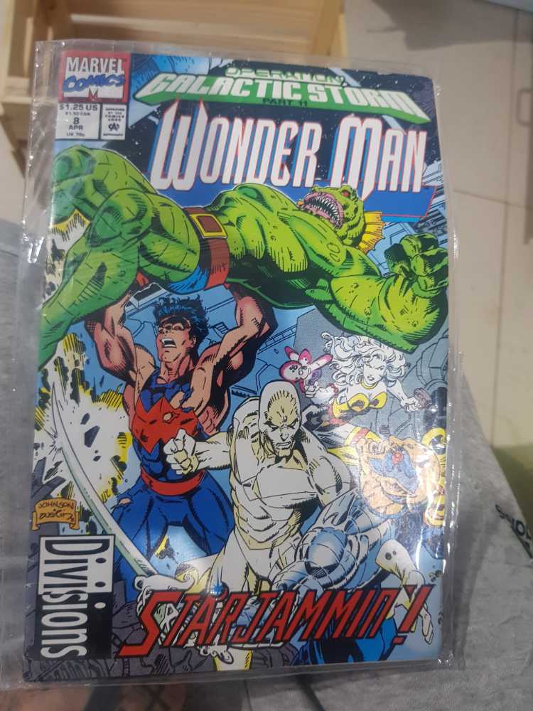 Wonder Man (1991) - Marvel Comics (8 - Apr 1992) comic book collectible [Barcode 000000000] - Main Image 2