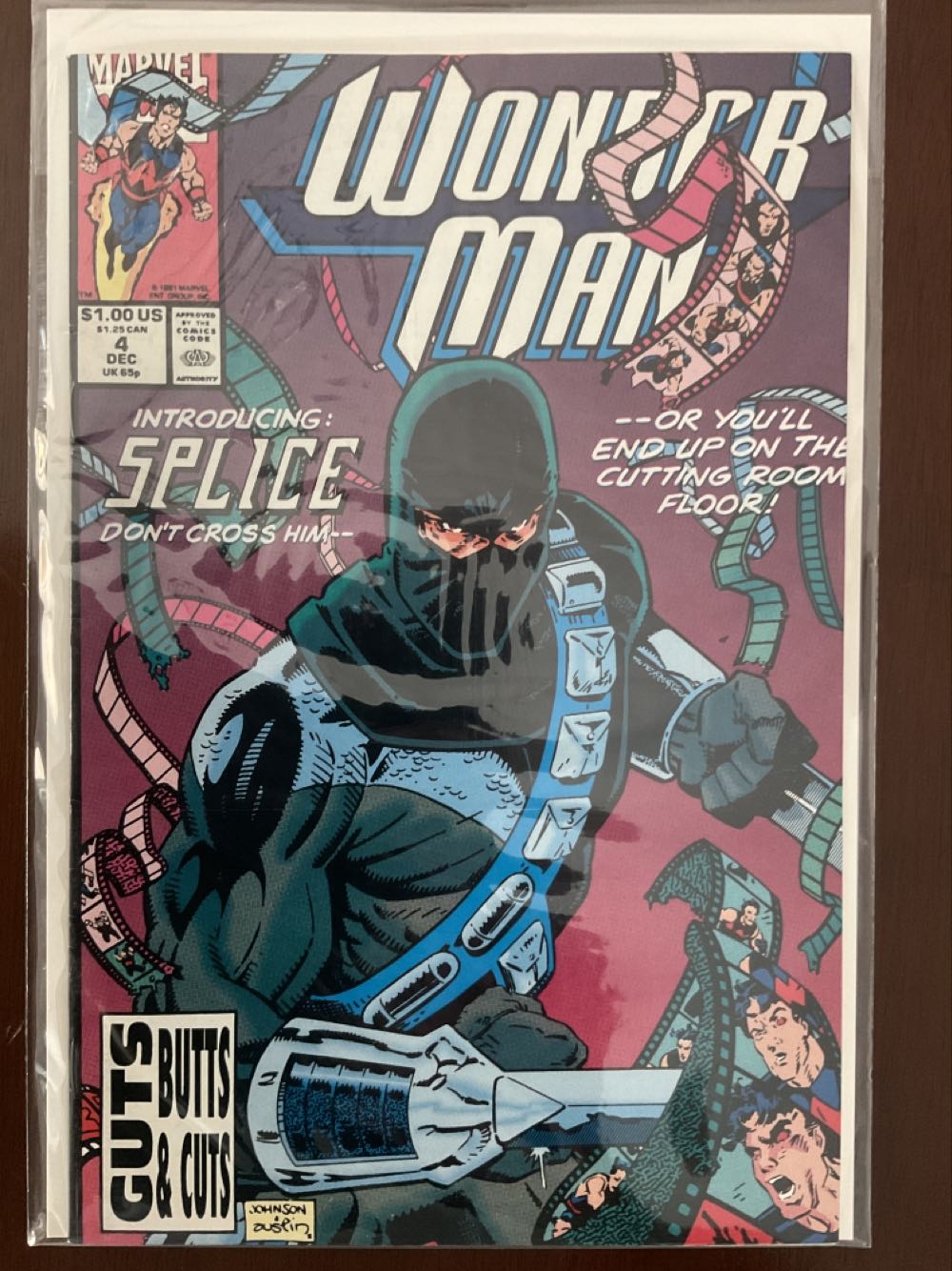 Wonder Man - Marvel Comics (4 - Dec 1991) comic book collectible - Main Image 2