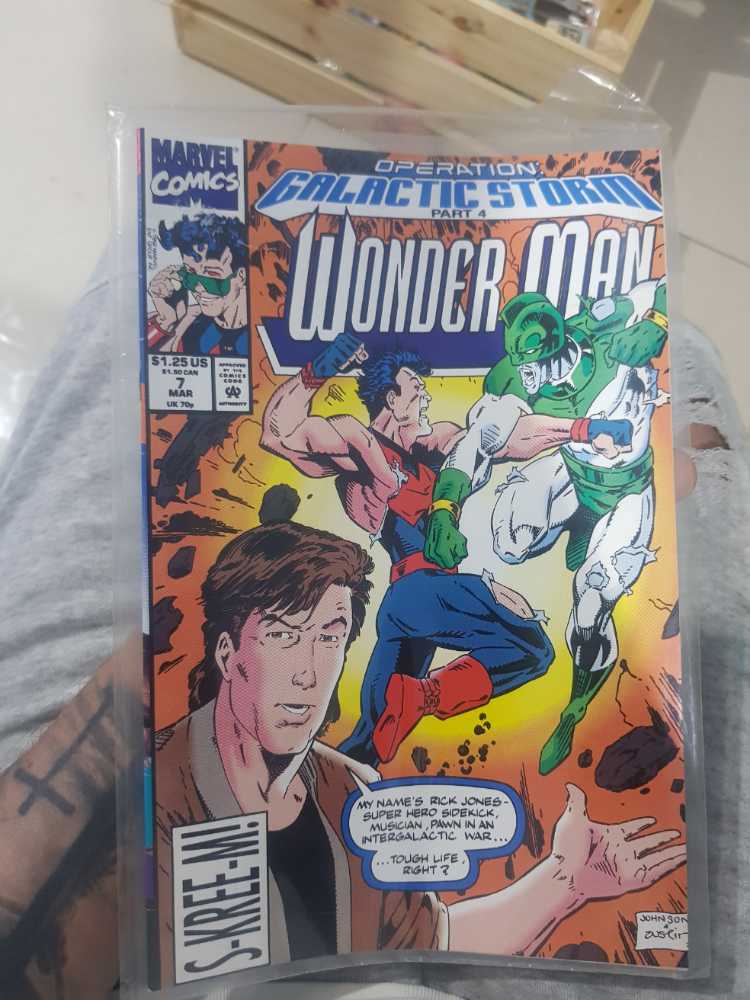 Wonder Man - Marvel Comics (7 - Mar 1992) comic book collectible - Main Image 2