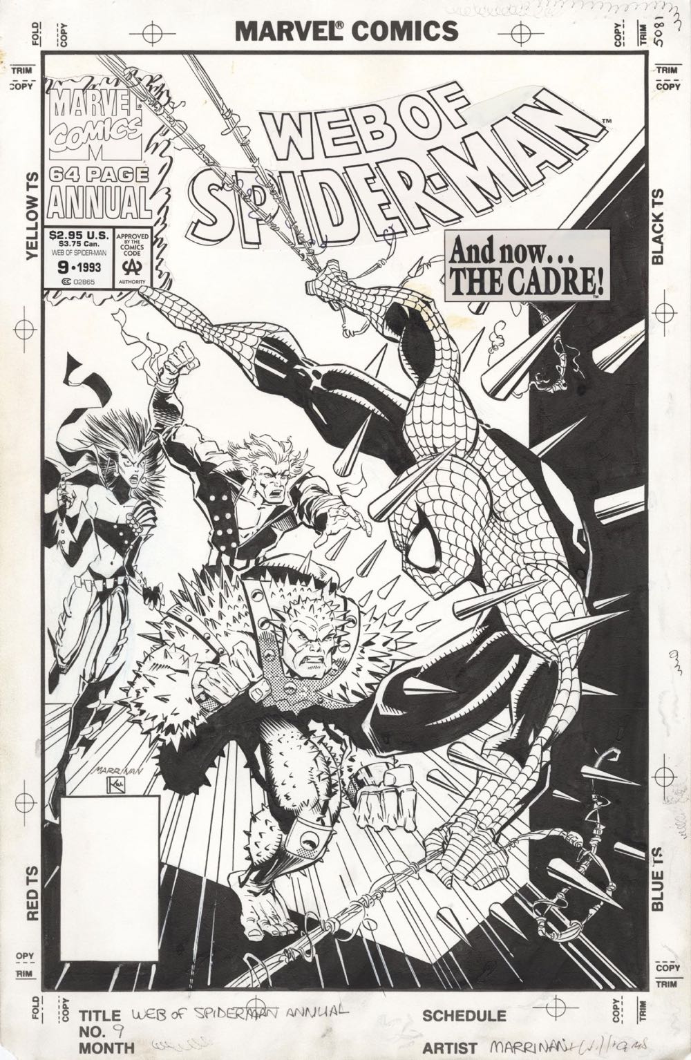 Web Of Spider-Man: Annual - Marvel Comics (9 - Feb 1993) comic book collectible - Main Image 3