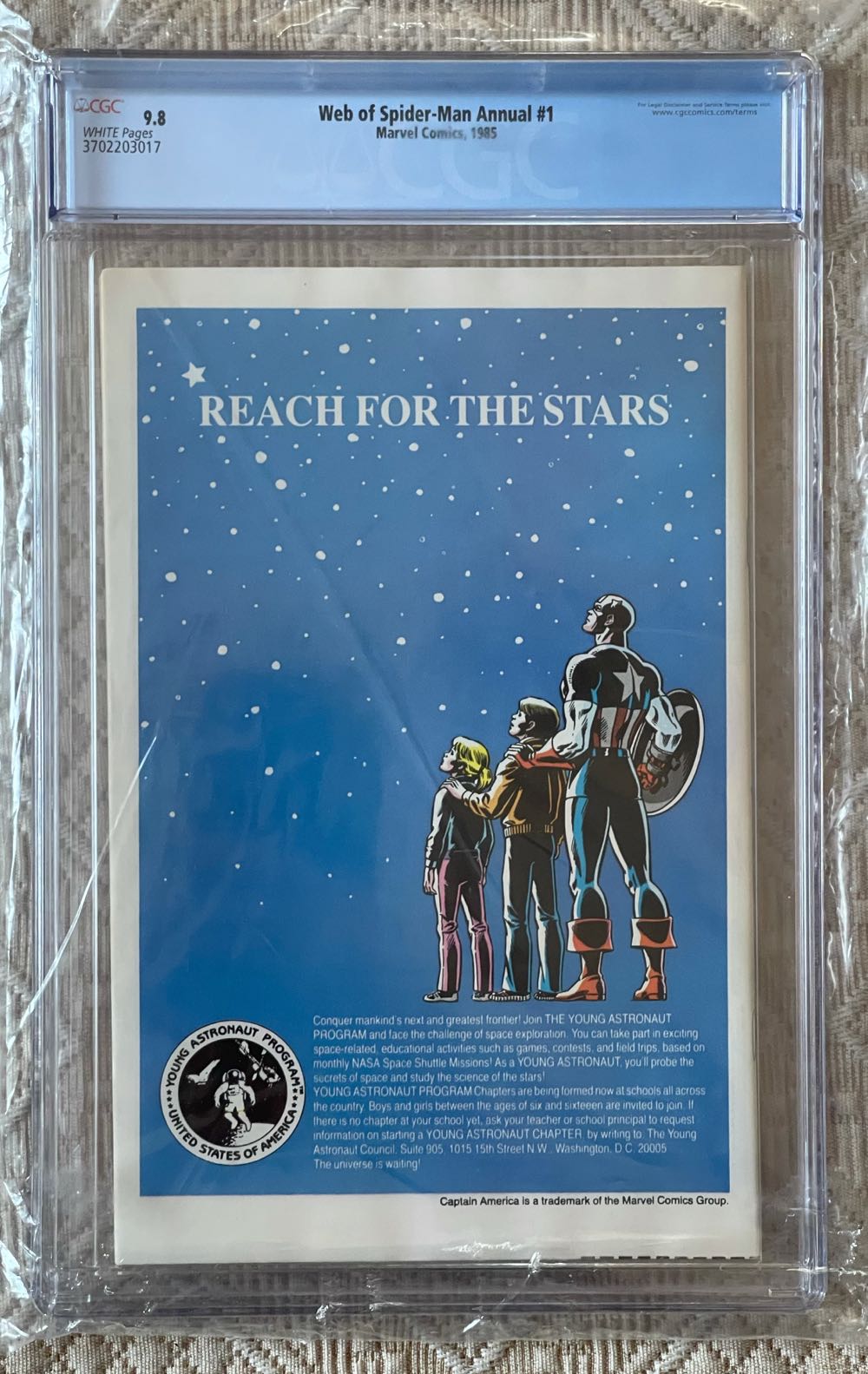 Web Of Spider-Man Annual - Marvel Comics (1 - Sep 1985) comic book collectible [Barcode 759606028658] - Main Image 2