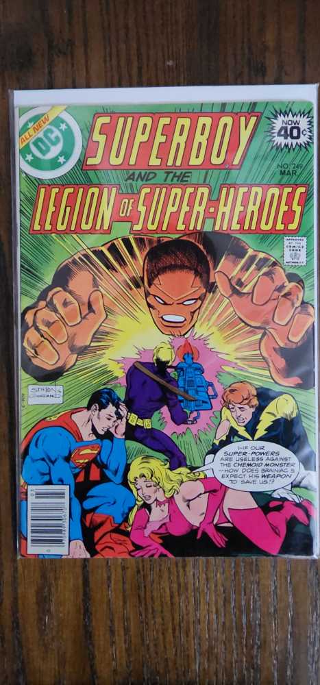 Legion Of Superheroes, The - DC (249 - Mar 1979) comic book collectible [Barcode 070989306707] - Main Image 2
