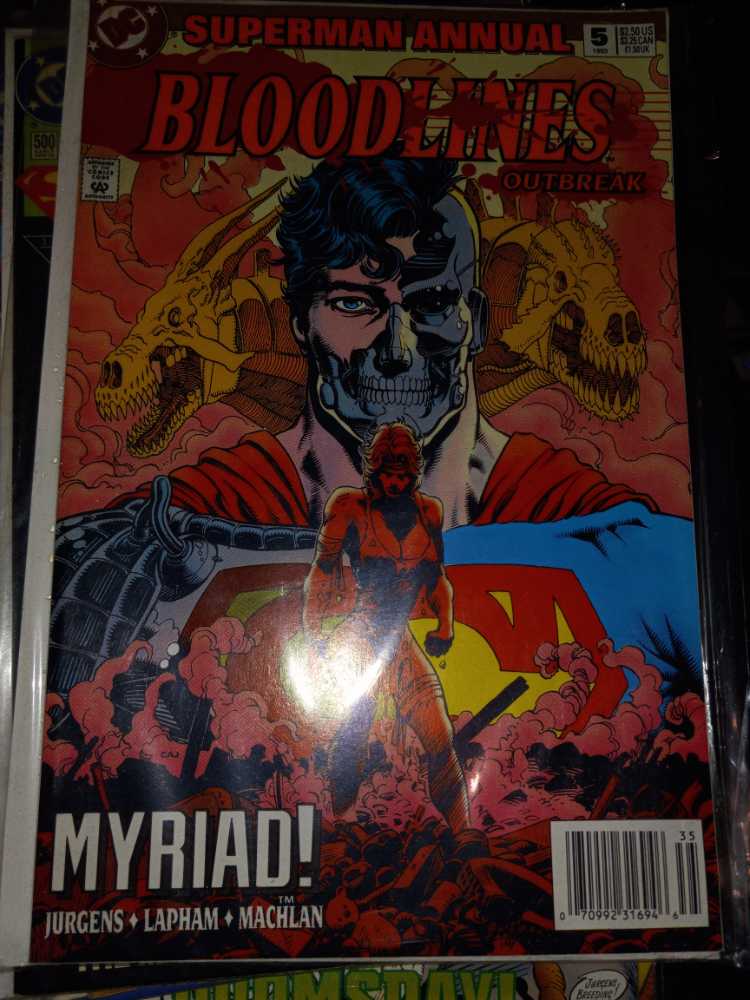 Superman Annual - DC Comics (5 - 04/1993) comic book collectible [Barcode 070992316946] - Main Image 2