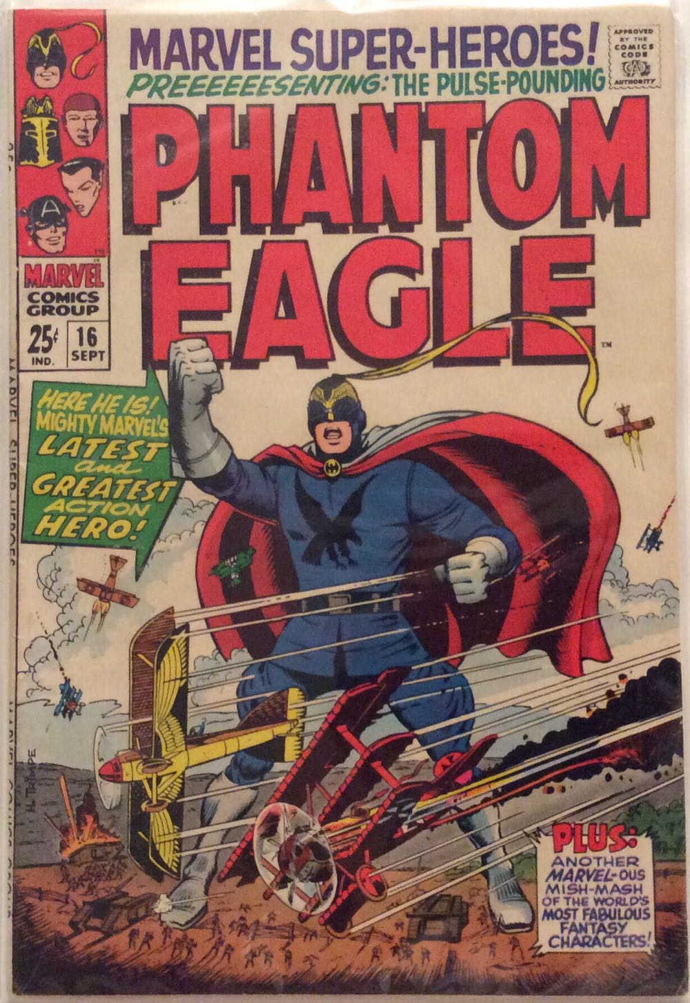 Marvel Super-Heroes - Marvel Comics (16 - 09/1968) comic book collectible - Main Image 2