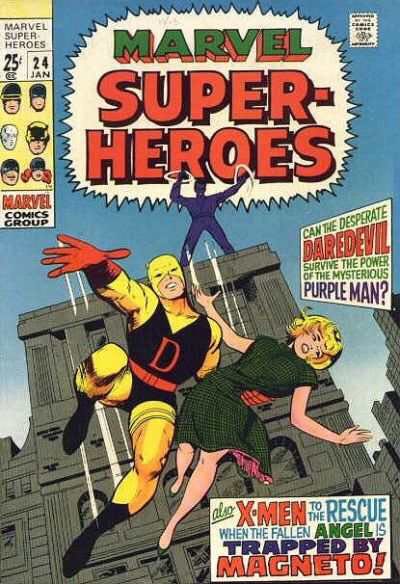 Marvel Super-Heroes - Marvel Comics (24 - 01/1970) comic book collectible [Barcode 7148602475] - Main Image 1