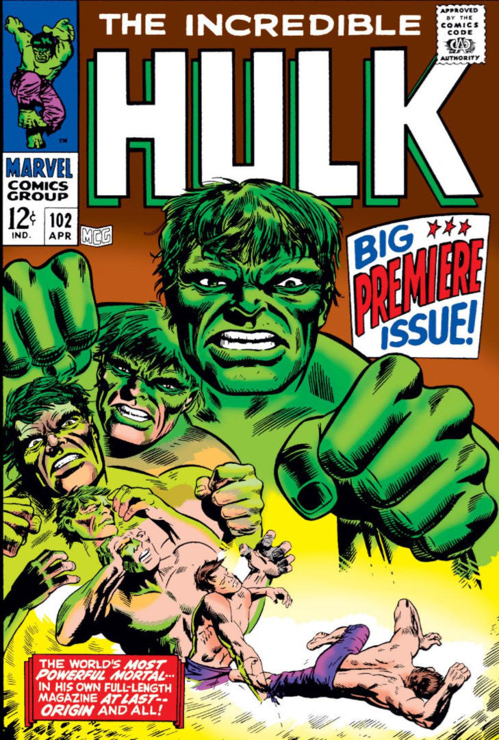 The Incredible Hulk - Marvel Comics Group (102 - Mar 1976) comic book collectible [Barcode 7148602475] - Main Image 2